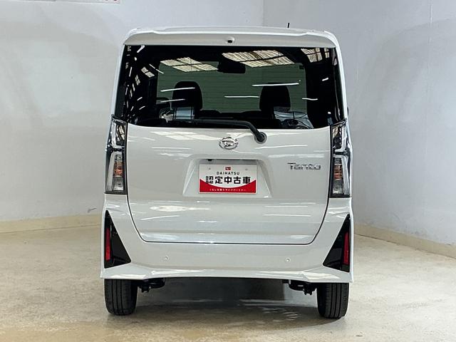 タントカスタムＲＳリミテッド　届出済み未使用車　ターボ　ＥＴＣ届出済み未使用車　ターボ　９インチディスプレイオーディオ　バックカメラ　ＥＴＣ　両側電動スライドドア　アダプティブクルーズコントロール　前後コーナーセンサー　オートマチックハイビーム　シートヒーター（京都府）の中古車