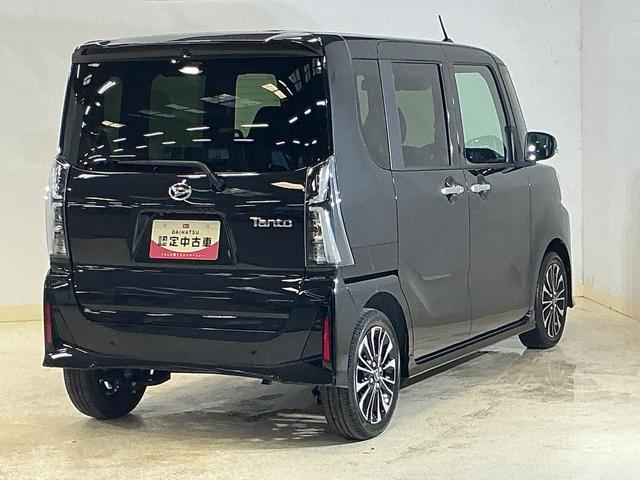 タントカスタムRSリミテッド 届出済み未使用車 ターボ ETC届出済み未使用車 ターボ 9インチディスプレイオーディオ バックカメラ ETC 両側電動スライドドア アダプティブクルーズコントロール シートヒーター 前後コーナーセンサー Bluetooth(京都府)の中古車
