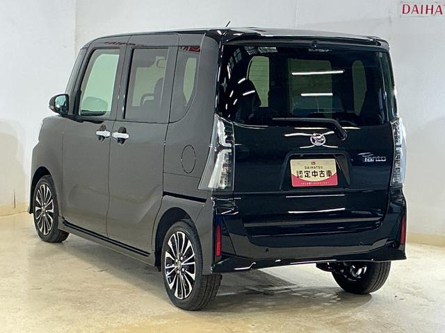 タントカスタムRSリミテッド 届出済み未使用車 ターボ ETC届出済み未使用車 ターボ 9インチディスプレイオーディオ バックカメラ ETC 両側電動スライドドア アダプティブクルーズコントロール シートヒーター 前後コーナーセンサー Bluetooth(京都府)の中古車