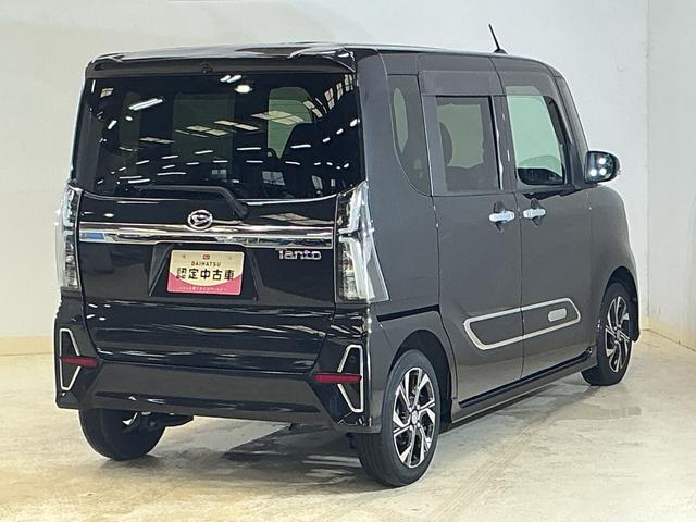 タントカスタムXスタイルセレクション ワンオーナー ナビ ETCワンオーナー ナビ バックカメラ ETC 両側電動スライドドア シートヒーター ロングスライドシート リアコーナーセンサー オートマチックハイビーム Bluetooth DVD再生 フルセグTV(京都府)の中古車