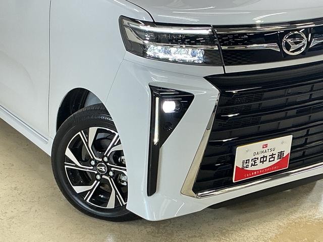タントカスタムXリミテッド 届出済未使用車 ディスプレイオーディオ届出済み未使用車 9インチディスプレイオーディオ バックカメラ ETC 両側電動スライドドア アダプティブクルーズコントロール シートヒーター 前後コーナーセンサー オートマチックハイビーム スマアシ(京都府)の中古車