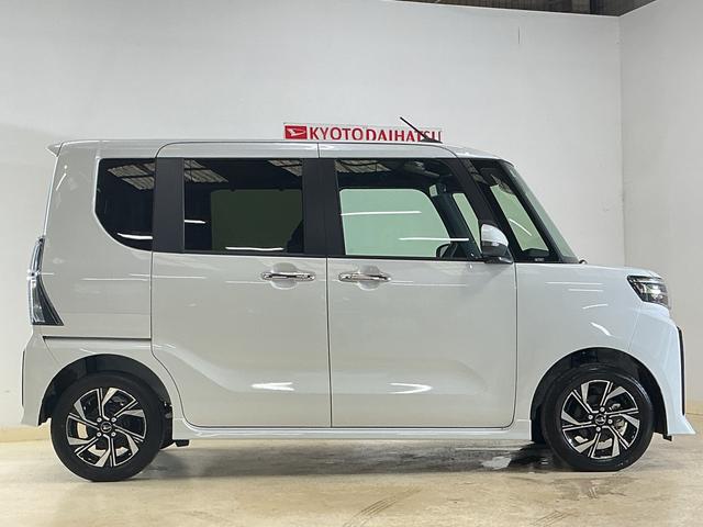 タントカスタムXリミテッド 届出済未使用車 ディスプレイオーディオ届出済み未使用車 9インチディスプレイオーディオ バックカメラ ETC 両側電動スライドドア アダプティブクルーズコントロール シートヒーター 前後コーナーセンサー オートマチックハイビーム スマアシ(京都府)の中古車