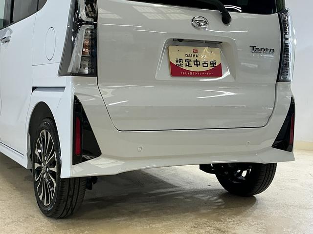 タントカスタムRSリミテッド 届出済み未使用車 ターボ ETC届出済み未使用車 ターボ 9インチディスプレイオーディオ バックカメラ ETC 両側電動スライドドア アダプティブクルーズコントロール シートヒーター 前後コーナーセンサー Bluetooth(京都府)の中古車