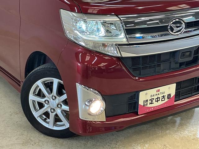 タントカスタムＸ　ＳＡII　ワンオーナー　ナビ　バックカメラワンオーナー　ナビ　バックカメラ　ドライブレコーダー　片側電動スライドドア　Ｂｌｕｅｔｏｏｔｈ　ＤＶＤ再生　フルセグＴＶ　ＬＥＤヘッドライト　オートライト　スマートキー　１４インチ純正アルミホイール（京都府）の中古車
