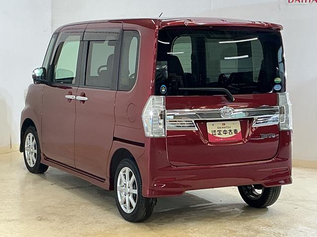 タントカスタムＸ　ＳＡII　ワンオーナー　ナビ　バックカメラワンオーナー　ナビ　バックカメラ　ドライブレコーダー　片側電動スライドドア　Ｂｌｕｅｔｏｏｔｈ　ＤＶＤ再生　フルセグＴＶ　ＬＥＤヘッドライト　オートライト　スマートキー　１４インチ純正アルミホイール（京都府）の中古車