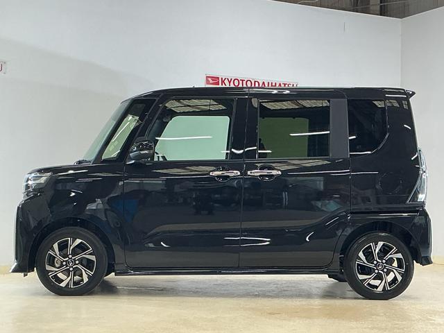 タントカスタムXリミテッド 届出済未使用車 ディスプレイオーディオ届出済み未使用車 9インチディスプレイオーディオ バックカメラ ETC 両側電動スライドドア アダプティブクルーズコントロール シートヒーター 前後コーナーセンサー オートマチックハイビーム スマアシ(京都府)の中古車