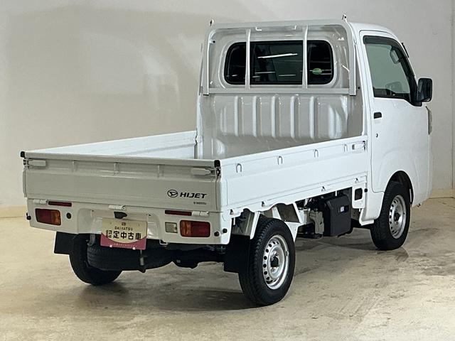 ハイゼットトラックスタンダードＳＡIIIｔ　４ＷＤ　ＬＥＤヘッドライトワンオーナー　４ＷＤ　スマートアシストＩＩＩｔ　ＡＭ／ＦＭチューナー　マニュアルエアコン　スチールホイール　ラバーマット　ＥＴＣ　テールゲートチェーン　運転席エアバッグ　パワステ　ＬＥＤヘッドライト（京都府）の中古車