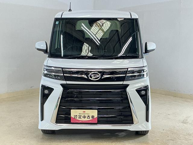 タントカスタムRSリミテッド 届出済み未使用車 ターボ ETC届出済み未使用車 ターボ 9インチディスプレイオーディオ バックカメラ ETC 両側電動スライドドア アダプティブクルーズコントロール 前後コーナーセンサー シートヒーター オートマチックハイビーム(京都府)の中古車