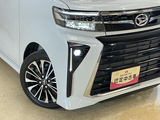 タントカスタムRSリミテッド 届出済み未使用車 ターボ ETC届出済み未使用車 ターボ 9インチディスプレイオーディオ バックカメラ ETC 両側電動スライドドア アダプティブクルーズコントロール 前後コーナーセンサー シートヒーター オートマチックハイビーム(京都府)の中古車