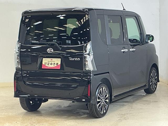 タントカスタムRSリミテッド 届出済み未使用車 ターボ ETC届出済み未使用車 ターボ 9インチディスプレイオーディオ バックカメラ ETC 両側電動スライドドア アダプティブクルーズコントロール シートヒーター 前後コーナーセンサー オートマチックハイビーム(京都府)の中古車