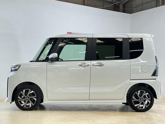 タントカスタムXリミテッド 届出済未使用車 ディスプレイオーディオ届出済み未使用車 9インチディスプレイオーディオ バックカメラ ETC 両側電動スライドドア アダプティブクルーズコントロール シートヒーター 前後コーナーセンサー Bluetooth USB接続(京都府)の中古車