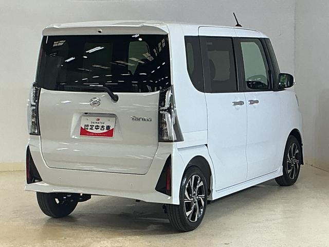 タントカスタムＸリミテッド　届出済未使用車　ディスプレイオーディオ届出済み未使用車　９インチディスプレイオーディオ　バックカメラ　ＥＴＣ　両側電動スライドドア　アダプティブクルーズコントロール　シートヒーター　前後コーナーセンサー　オートマチックハイビーム　スマアシ（京都府）の中古車