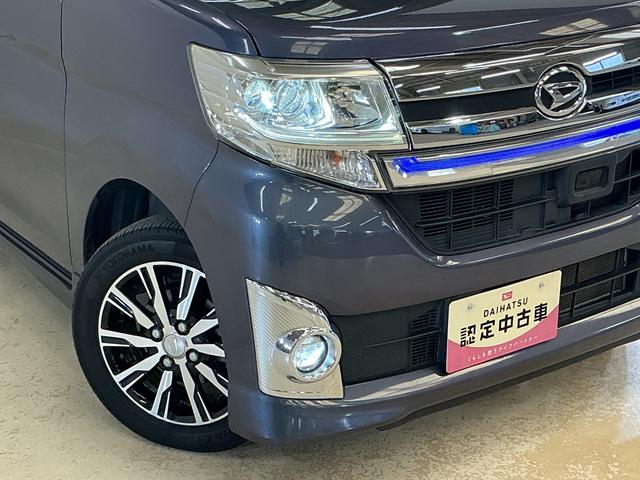 タントカスタムX トップエディションSAII ワンオーナー ナビワンオーナー ナビ バックカメラ 前後ドライブレコーダー ETC 片側電動スライドドア Bluetooth DVD再生 オートライト スマートキー プッシュスタート 横滑り防止装置 オートエアコン(京都府)の中古車