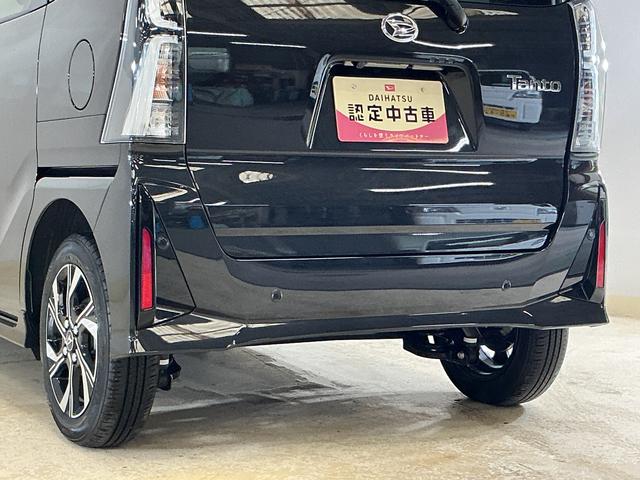 タントカスタムＸリミテッド　バックカメラ　ＥＴＣ　シートヒーターバックカメラ　ＥＴＣ　両側電動スライドドア　アダプティブクルーズコントロール　シートヒーター　前後コーナーセンサー　電子パーキング　オートマチックハイビーム　オートブレーキホールド　スマートキー（京都府）の中古車