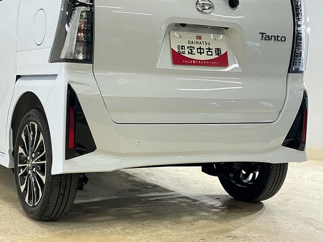タントカスタムＲＳリミテッド　ターボ　バックカメラ　ＥＴＣターボ　バックカメラ　ＥＴＣ　両側電動スライドドア　アダプティブクルーズコントロール　シートヒーター　前後コーナーセンサー　電子パーキング　オートマチックハイビーム　ＵＳＢチャージャー　オートライト（京都府）の中古車