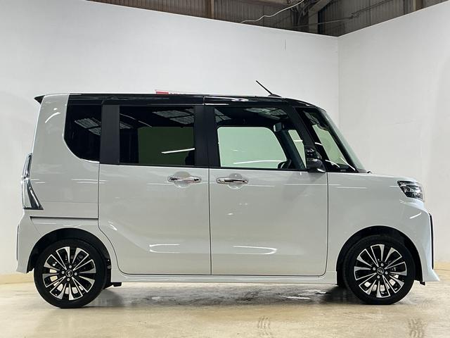タントカスタムＲＳリミテッド　ターボ　バックカメラ　ＥＴＣターボ　バックカメラ　ＥＴＣ　両側電動スライドドア　アダプティブクルーズコントロール　シートヒーター　前後コーナーセンサー　電子パーキング　オートマチックハイビーム　ＵＳＢチャージャー　オートライト（京都府）の中古車
