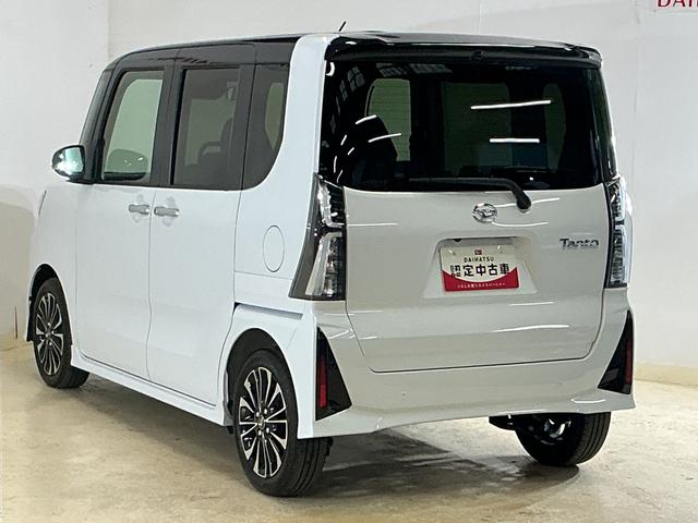 タントカスタムＲＳリミテッド　ターボ　バックカメラ　ＥＴＣターボ　バックカメラ　ＥＴＣ　両側電動スライドドア　アダプティブクルーズコントロール　シートヒーター　前後コーナーセンサー　電子パーキング　オートマチックハイビーム　ＵＳＢチャージャー　オートライト（京都府）の中古車