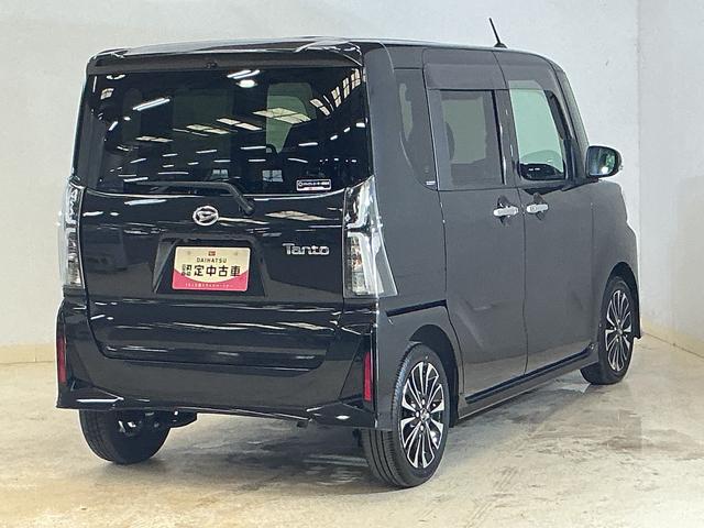 タントカスタムＲＳ　ワンオーナー　ターボ　ナビ　バックカメラワンオーナー　ターボ　ナビ　バックカメラ　ドライブレコーダー　両側電動スライドドア　シートヒーター　前後コーナーセンサー　電子パーキング　オートマチックハイビーム　Ｂｌｕｅｔｏｏｔｈ　ＵＳＢ接続（京都府）の中古車