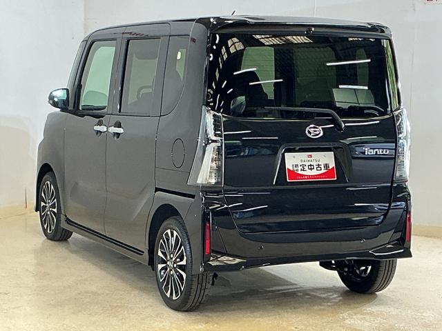 タントカスタムRSリミテッド 届出済み未使用車 ターボ ETC届出済み未使用車 ターボ 9インチディスプレイオーディオ バックカメラ ETC 両側電動スライドドア アダプティブクルーズコントロール シートヒーター コーナーセンサー Bluetooth スマアシ(京都府)の中古車