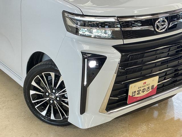タントカスタムRSリミテッド 届出済み未使用車 ターボ ETC届出済み未使用車 ターボ 9インチディスプレイオーディオ バックカメラ ETC 両側電動スライドドア シートヒーター アダプティブクルーズコントロール 前後コーナーセンサー オートマチックハイビーム(京都府)の中古車