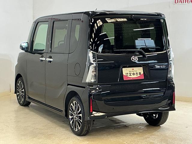 タントカスタムRSリミテッド 届出済み未使用車 ターボ ETC届出済み未使用車 ターボ 9インチディスプレイオーディオ バックカメラ ETC 両側電動スライドドア アダプティブクルーズコントロール シートヒーター 前後コーナーセンサー オートマチックハイビーム(京都府)の中古車
