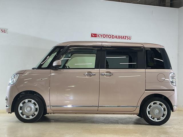 ムーヴキャンバスＧメイクアップ　ＳＡIII　ワンオーナー　ナビ　全周囲カメラワンオーナー　ナビ　パノラマモニター　前後ドライブレコーダー　両側電動スライドドア　オートマチックハイビーム　Ｂｌｕｅｔｏｏｔｈ　ＵＳＢ接続　ＤＶＤ再生　フルセグＴＶ　スマートアシスト　スマートキー（京都府）の中古車
