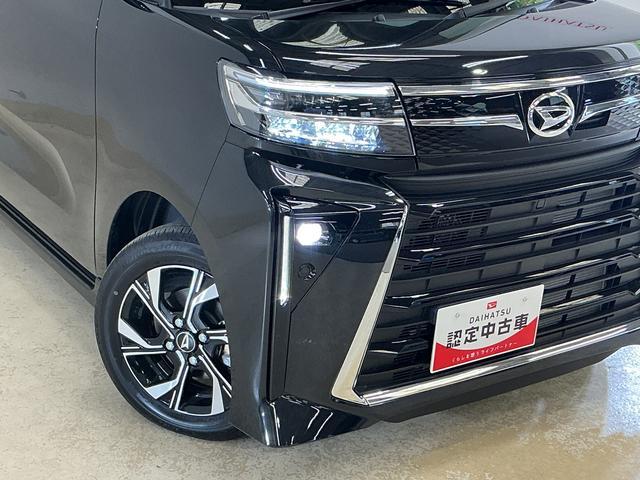 タントカスタムＸリミテッド　デモカー　ディスプレイオーディオデモカー　９インチディスプレイオーディオ　バックカメラ　ＥＴＣ　アダプティブクルーズコントロール　両側パワースライドドア　シートヒーター　コーナーセンサー　オートハイビーム　Ｂｌｕｅｔｏｏｔｈ　ＵＳＢ（京都府）の中古車