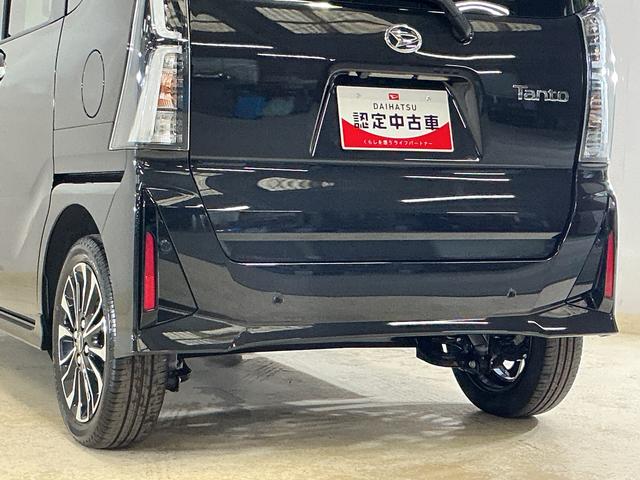 タントカスタムＲＳリミテッド　届出済未使用車　バックカメラ　ＥＴＣ届出済み未使用車　９インチディスプレイオーディオ　バックカメラ　ＥＴＣ　両側パワースライドドア　アダプティブクルーズコントロール　シートヒーター　電動パーキングブレーキ　前後コーナーセンサー　ＵＳＢ（京都府）の中古車