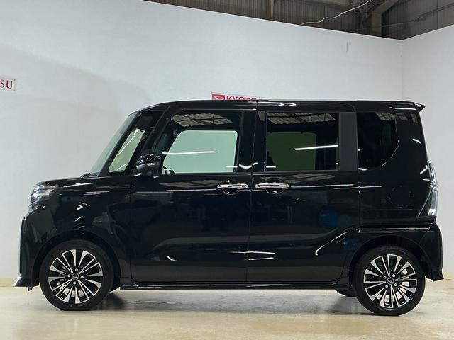 タントカスタムＲＳリミテッド　届出済未使用車　バックカメラ　ＥＴＣ届出済み未使用車　９インチディスプレイオーディオ　バックカメラ　ＥＴＣ　両側パワースライドドア　アダプティブクルーズコントロール　シートヒーター　電動パーキングブレーキ　前後コーナーセンサー　ＵＳＢ（京都府）の中古車