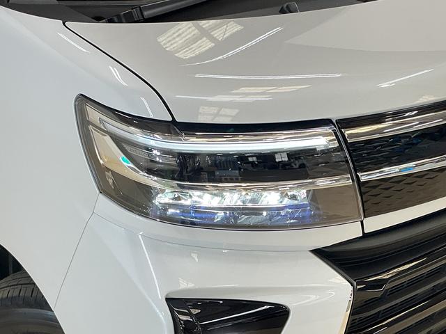 タントカスタムＸリミテッド　届出済未使用車　ディスプレイオーディオ届出済み未使用車　９インチディスプレイオーディオ　バックカメラ　ＥＴＣ　両側パワースライドドア　アダプティブクルーズコントロール　シートヒーター　前後コーナーセンサー　オートハイビーム　フルセグＴＶ（京都府）の中古車