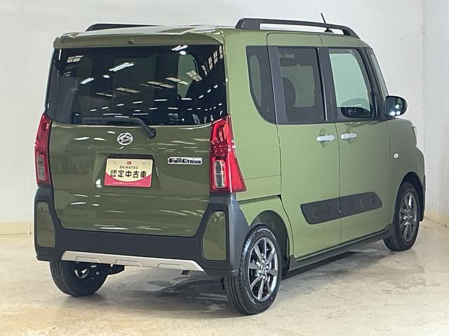 タントファンクロスリミテッド　展示車　バックカメラ　ＥＴＣ　ＵＳＢ展示車　９インチディスプレイオーディオ　バックカメラ　ＥＴＣ　両側パワースライドドア　シートヒーター　アダプティブクルーズコントロール　電動パーキングブレーキ　コーナーセンサー　オートハイビーム（京都府）の中古車