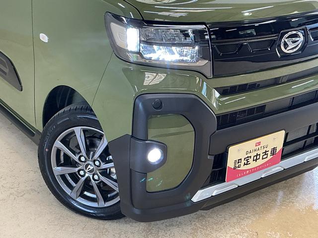 タントファンクロスリミテッド　展示車　バックカメラ　ＥＴＣ　ＵＳＢ展示車　９インチディスプレイオーディオ　バックカメラ　ＥＴＣ　両側パワースライドドア　シートヒーター　アダプティブクルーズコントロール　電動パーキングブレーキ　コーナーセンサー　オートハイビーム（京都府）の中古車