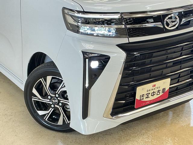 タントカスタムＸリミテッド　展示車　９インチディスプレイオーディオ展示車　９インチディスプレイオーディオ　バックカメラ　ＥＴＣ　両側パワースライドドア　アダプティブクルーズコントロール　シートヒーター　コーナーセンサー　電動パーキングブレーキ　スマアシ　フルセグＴＶ（京都府）の中古車