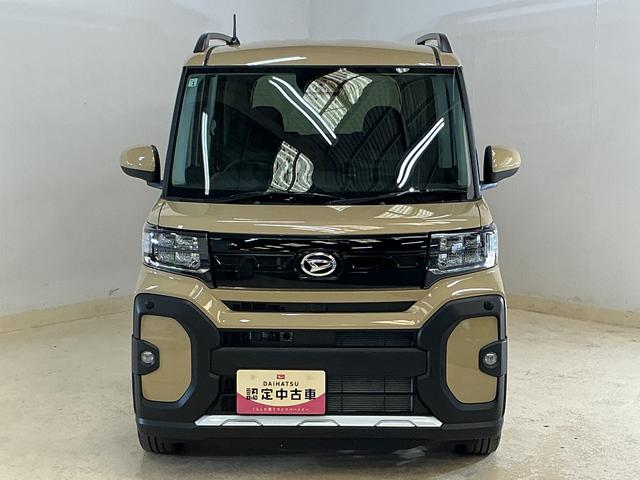 タントファンクロスターボリミテッド　届出済未使用車　ＥＴＣ届出済未使用車　スマートアシスト　９インチディスプレイオーディオ　フルセグチューナー　ブルートゥース対応　両側リヤパワースライドドア　プッシュボタンエンジンスタート　バックカメラ　ＬＥＤヘッドライト（京都府）の中古車