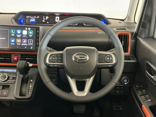 タントファンクロスターボリミテッド　届出済未使用車　ＥＴＣ届出済未使用車　スマートアシスト　９インチディスプレイオーディオ　フルセグチューナー　ブルートゥース対応　両側リヤパワースライドドア　プッシュボタンエンジンスタート　バックカメラ　ＬＥＤヘッドライト（京都府）の中古車