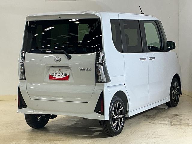 タントカスタムXリミテッド 展示車 9インチディスプレイオーディオ展示車 9インチディスプレイオーディオ バックカメラ ETC 両側パワースライドドア シートヒーター アダプティブクルーズコントロール 電動パーキングブレーキ オートハイビーム コーナーセンサー(京都府)の中古車