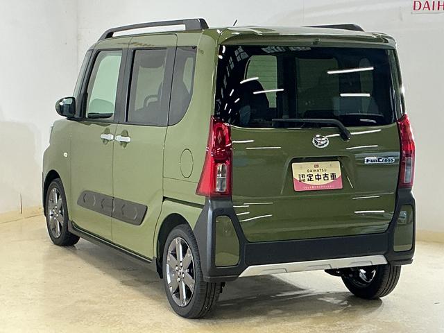 タントファンクロスターボリミテッド　展示車　バックカメラ　ＥＴＣ展示車　９インチディスプレイオーディオ　バックカメラ　ＥＴＣ　両側パワースライドドア　アダプティブクルーズコントロール　シートヒーター　電動パーキングブレーキ　コーナーセンサー　Ｂｌｕｅｔｏｏｔｈ（京都府）の中古車