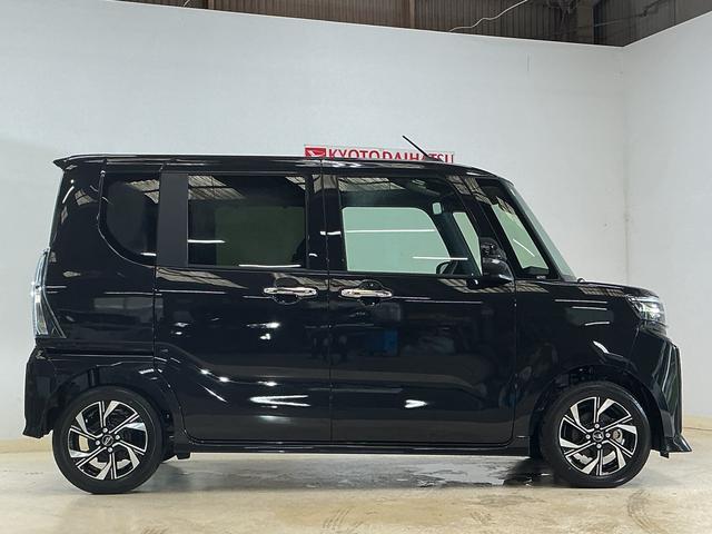 タントカスタムＸリミテッド　展示車　９インチディスプレイオーディオ展示車　９インチディスプレイオーディオ　バックカメラ　ＥＴＣ　両側パワースライドドア　アダプティブクルーズコントロール　シートヒーター　コーナーセンサー　電動パーキングブレーキ　オートハイビーム（京都府）の中古車