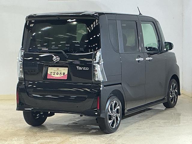 タントカスタムＸリミテッド　展示車　９インチディスプレイオーディオ展示車　９インチディスプレイオーディオ　バックカメラ　ＥＴＣ　両側パワースライドドア　アダプティブクルーズコントロール　シートヒーター　コーナーセンサー　電動パーキングブレーキ　オートハイビーム（京都府）の中古車