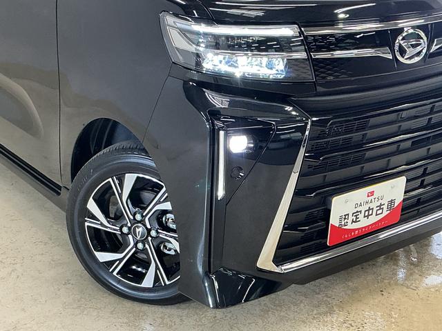 タントカスタムＸリミテッド　展示車　９インチディスプレイオーディオ展示車　９インチディスプレイオーディオ　バックカメラ　ＥＴＣ　両側パワースライドドア　アダプティブクルーズコントロール　シートヒーター　コーナーセンサー　電動パーキングブレーキ　オートハイビーム（京都府）の中古車