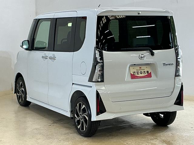 タントカスタムＸリミテッド　展示車　９インチディスプレイオーディオ展示車　９インチディスプレイオーディオ　バックカメラ　ＥＴＣ　両側パワースライドドア　アダプティブクルーズコントロール　シートヒーター　コーナーセンサー　電動パーキングブレーキ　オートハイビーム（京都府）の中古車