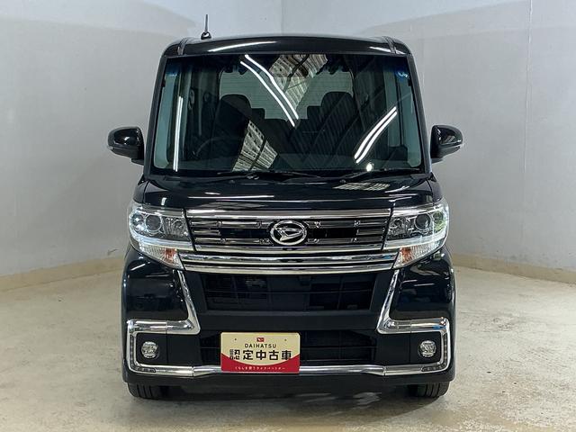 タントカスタムRS トップエディションSAIII ワンオーナーワンオーナー ナビ バックカメラ ETC 両側パワースライドドア 運転席シートヒーター リヤコーナーセンサー オートハイビーム Bluetooth USB接続 DVD再生 フルセグTV 車内キャリア(京都府)の中古車