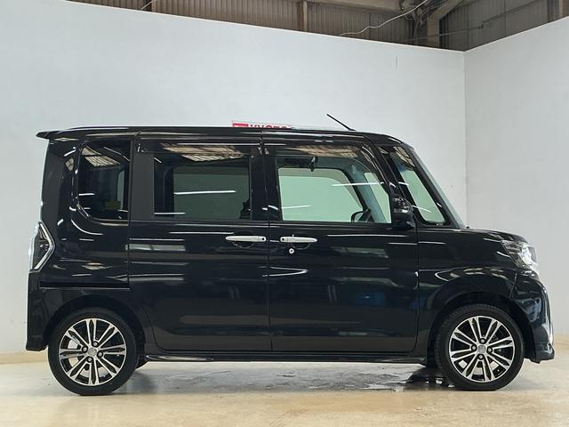 タントカスタムRS トップエディションSAIII ワンオーナーワンオーナー ナビ バックカメラ ETC 両側パワースライドドア 運転席シートヒーター リヤコーナーセンサー オートハイビーム Bluetooth USB接続 DVD再生 フルセグTV 車内キャリア(京都府)の中古車