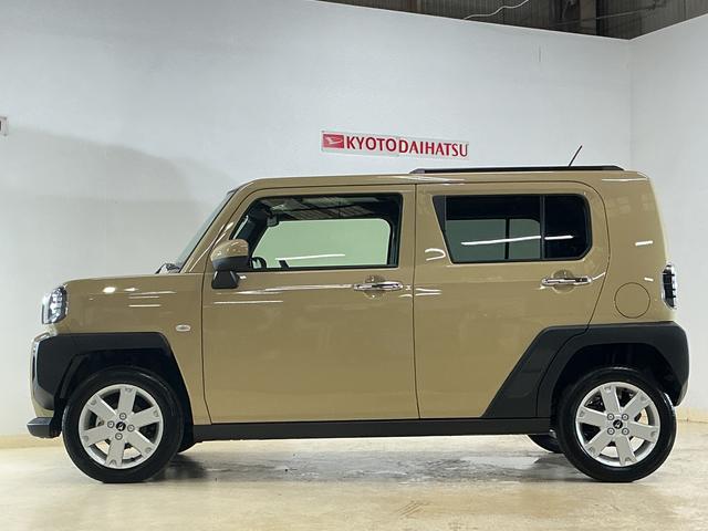 タフトG クロムベンチャー 届出済未使用車 スマートアシスト届出済未使用車 9インチディスプレイオーディオ フルセグチューナー ブルートゥース対応 プッシュボタンエンジンスタート スマートアシスト バックカメラ LEDヘッドライト オートライト オートエアコン(京都府)の中古車