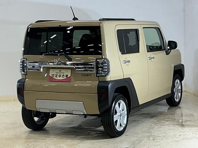 タフトG クロムベンチャー 届出済未使用車 スマートアシスト届出済未使用車 9インチディスプレイオーディオ フルセグチューナー ブルートゥース対応 プッシュボタンエンジンスタート スマートアシスト バックカメラ LEDヘッドライト オートライト オートエアコン(京都府)の中古車