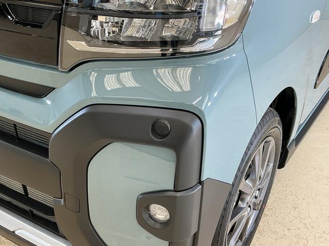 タントファンクロスリミテッド　届出済未使用車　バックカメラ　ＥＴＣ届出済み未使用車　９型ディスプレイオーディオ　バックカメラ　ＥＴＣ　両側パワースライドドア　アダプティブクルーズコントロール　シートヒーター　コーナーセンサー　電動パーキングブレーキ　オートハイビーム（京都府）の中古車