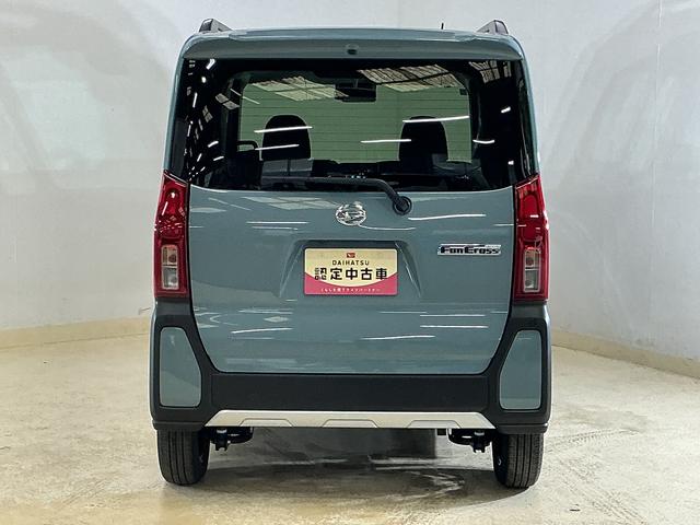 タントファンクロスリミテッド　展示車　９型ディスプレイオーディオ展示車　９インチディスプレイオーディオ　バックカメラ　ＥＴＣ　両側パワースライドドア　アダプティブクルーズコントロール　電動パーキングブレーキ　コーナーセンサー　オートハイビーム　シートヒーター（京都府）の中古車