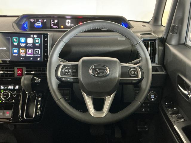 タントカスタムＲＳリミテッド　９型ディスプレイオーディオ　ＥＴＣ９インチディスプレイオーディオ　バックカメラ　ＥＴＣ　両側パワースライドドア　アダプティブクルーズコントロール　シートヒーター　電動パーキングブレーキ　コーナーセンサー　オートハイビーム　フルセグＴＶ（京都府）の中古車