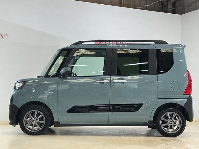 タントファンクロスリミテッド　届出済み未使用車　バックカメラ届出済み未使用車　９型ディスプレイオーディオ　バックカメラ　ＥＴＣ　両側パワースライドドア　アダプティブクルーズコントロール　電動パーキングブレーキ　オートハイビーム　コーナーセンサー　フルセグＴＶ（京都府）の中古車