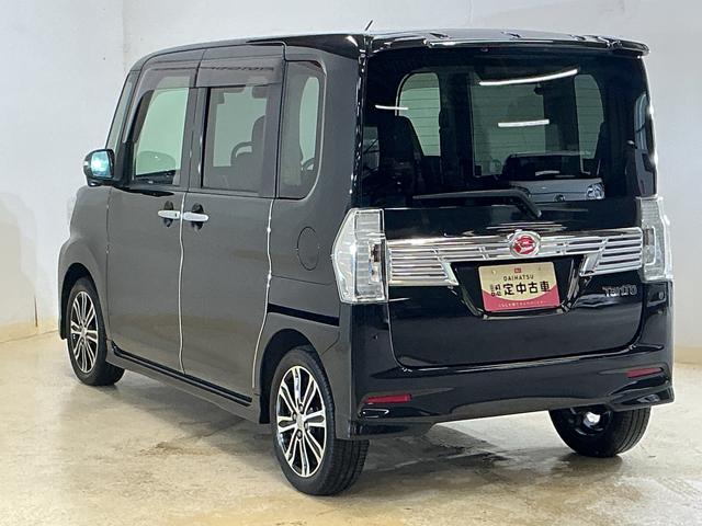 タントカスタムＲＳ　ＳＡII　ナビ　前後ドラレコ　ＤＶＤ　スマアシナビ　前後ドライブレコーダー　両側パワースライドドア　１５インチ純正アルミホイール　ＤＶＤ再生　ワンセグＴＶ　ＬＥＤヘッドライト　オートライト　スマートキー　スマアシ　フォグライト　プッシュスタート（京都府）の中古車